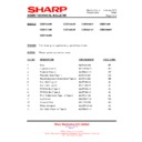 Sharp CD-DP2500 (serv.man30) Service Manual / Technical Bulletin