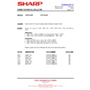 Sharp CD-DP2500 (serv.man31) Service Manual / Technical Bulletin