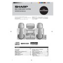 Sharp CD-DP2500 User Manual / Operation Manual