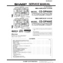 Sharp CD-DP900 (serv.man27) Service Manual