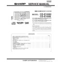 cd-e100 service manual