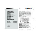Sharp CD-ES111H User Manual / Operation Manual