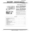 Sharp CD-ES222E (serv.man5) Service Manual
