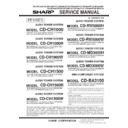 Sharp CD-MD3000 (serv.man5) Service Manual