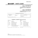 Sharp CD-PC651H (serv.man3) Service Manual / Parts Guide