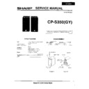 Sharp CD-S350 (serv.man2) Service Manual