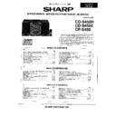 Sharp CD-S450 (serv.man2) Service Manual