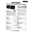 Sharp CD-X17 (serv.man2) Service Manual