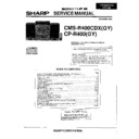 Sharp CM-SR400CDX (serv.man2) Service Manual