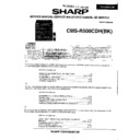 Sharp CM-SR500CDG (serv.man3) Service Manual