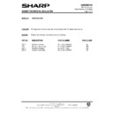 Sharp CM-SR500CDG (serv.man5) Service Manual / Technical Bulletin
