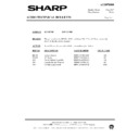 Sharp CM-SR600H (serv.man10) Service Manual / Technical Bulletin