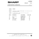 Sharp CM-SR600H (serv.man5) Service Manual / Technical Bulletin