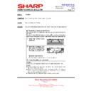 Sharp FV-DB1E (serv.man5) Service Manual / Technical Bulletin