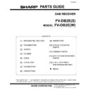 Sharp FV-DB2ES (serv.man2) Service Manual / Parts Guide