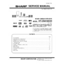 Sharp HT-CN410DVH (serv.man2) Service Manual