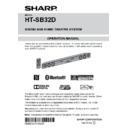 Sharp HT-SB32D (serv.man2) User Manual / Operation Manual