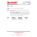 Sharp HT-SB60 (serv.man5) Service Manual / Technical Bulletin