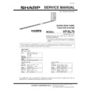 Sharp HT-SL75 (serv.man3) Service Manual