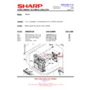 Sharp HT-X1H (serv.man3) Service Manual / Technical Bulletin