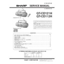 Sharp QT-CD121H (serv.man2) Service Manual