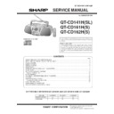 qt-cd161h (serv.man2) user manual / operation manual