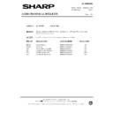 Sharp QT-CD170H (serv.man4) Service Manual / Technical Bulletin