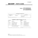 Sharp QT-CD250 (serv.man5) Service Manual / Parts Guide
