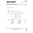 Sharp QT-CD44H (serv.man8) Service Manual / Technical Bulletin