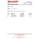 Sharp QT-V5E (serv.man8) Service Manual / Technical Bulletin