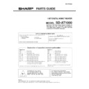 Sharp SD-AT1000 (serv.man2) Service Manual / Parts Guide