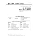 Sharp SD-CX1 (serv.man3) Parts Guide