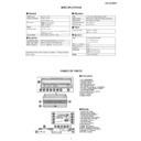 Sharp SD-EX100H (serv.man22) Service Manual / Specification