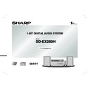 Sharp SD-EX200 User Manual / Operation Manual