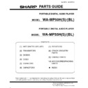 Sharp WA-MP50HS (serv.man2) Service Manual / Parts Guide