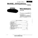 Sharp WQ-280 (serv.man2) Service Manual