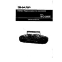 Sharp WQ-280 User Manual / Operation Manual