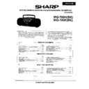 Sharp WQ-700 (serv.man2) Service Manual