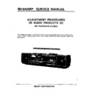 Sharp WQ-CD15 (serv.man2) Service Manual