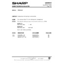 Sharp WQ-CD240H (serv.man2) Service Manual / Technical Bulletin