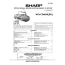 Sharp WQ-CD60H (serv.man2) Service Manual
