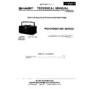 Sharp WQ-CH800E (serv.man2) Service Manual
