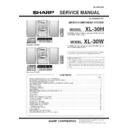 Sharp XL-30 (serv.man6) Service Manual