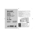 Sharp XL-35 User Guide / Operation Manual