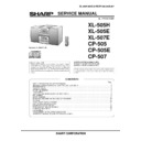Sharp XL-505E (serv.man5) Service Manual