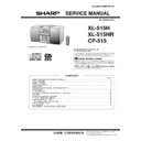 Sharp XL-515H (serv.man3) Service Manual