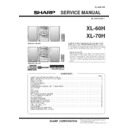 Sharp XL-70 (serv.man7) Service Manual