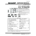 Sharp XL-DAB257NH (serv.man4) Service Manual