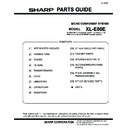 xl-e80e service manual / parts guide