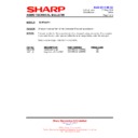 Sharp XL-HF202PH (serv.man12) Service Manual / Technical Bulletin